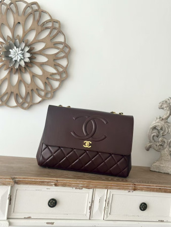 Ch*el shoulder chain bag 33x11x23cm