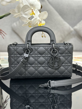 D*0r Lady D-Joy bag medium Gray 26 x 13.5 x 5 cm