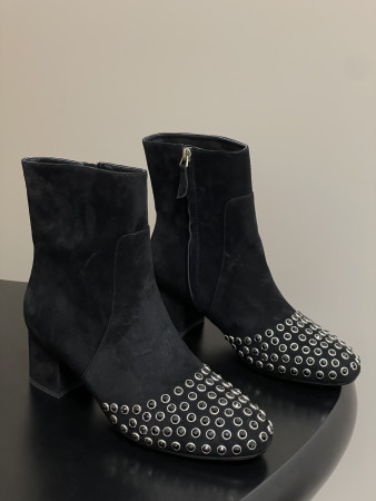 UA Alaia Crystal Diamond Boots 5.5cm Heel(Customized Size 7-10 days production time)