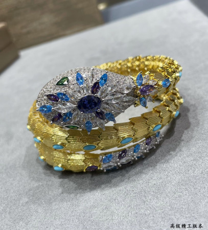 B*l*ai Blue Diamond Princess Snake Bracelet