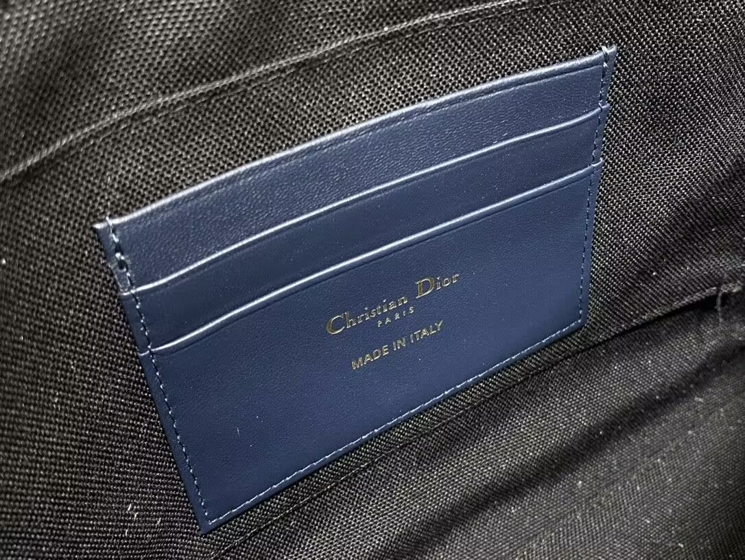 D*0r 30 Montaigne Dea Pouch Blue D*0r Oblique Jacquard 26x19.5x7cm