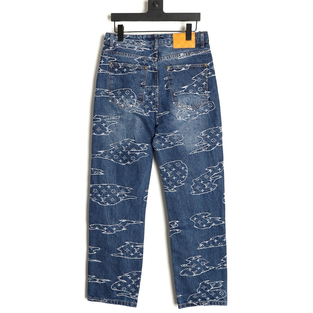 L0*is V*t0n LV Pharrell Nigo Tyler Jeans Suit
