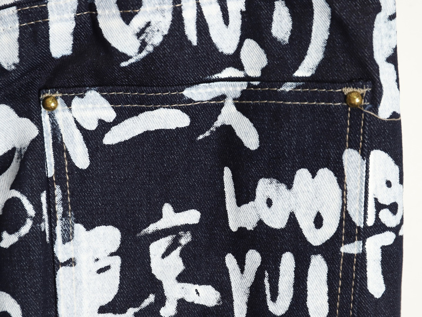 L0*is V*t0n X Nigo LV Jeans