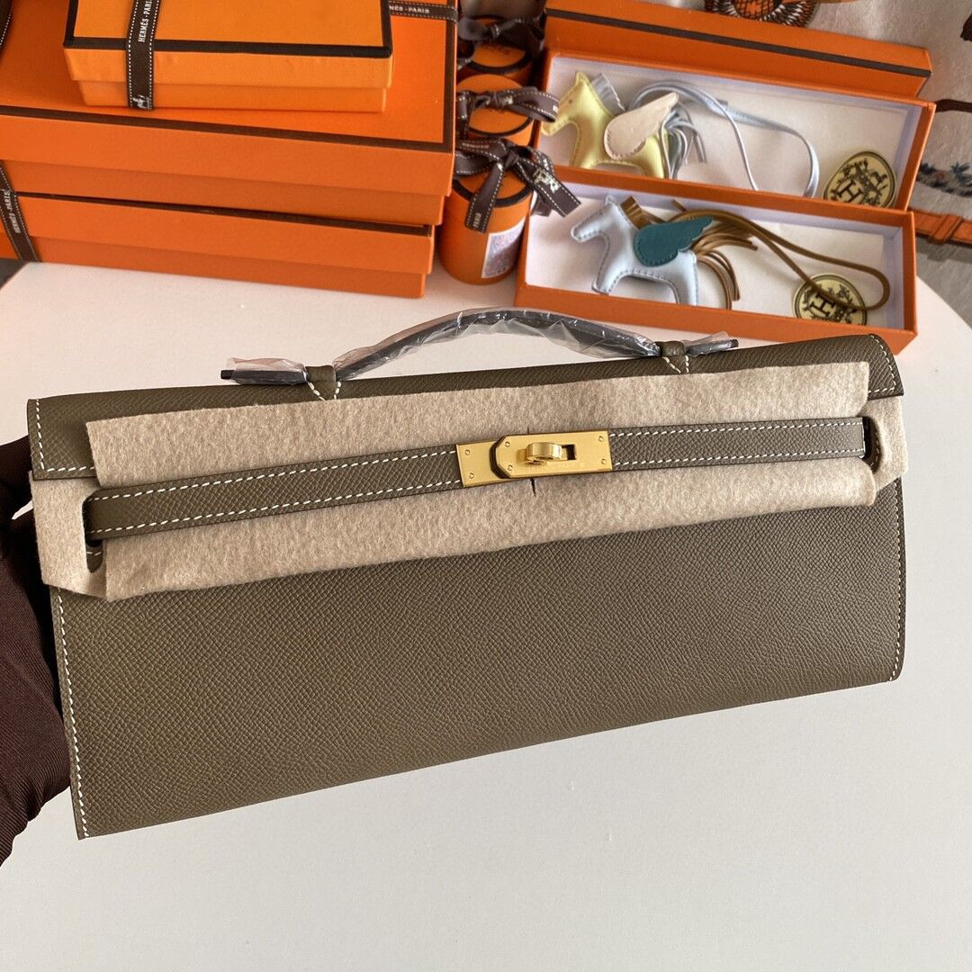 H**mes Kelly Cut 31cm Epsom Leather