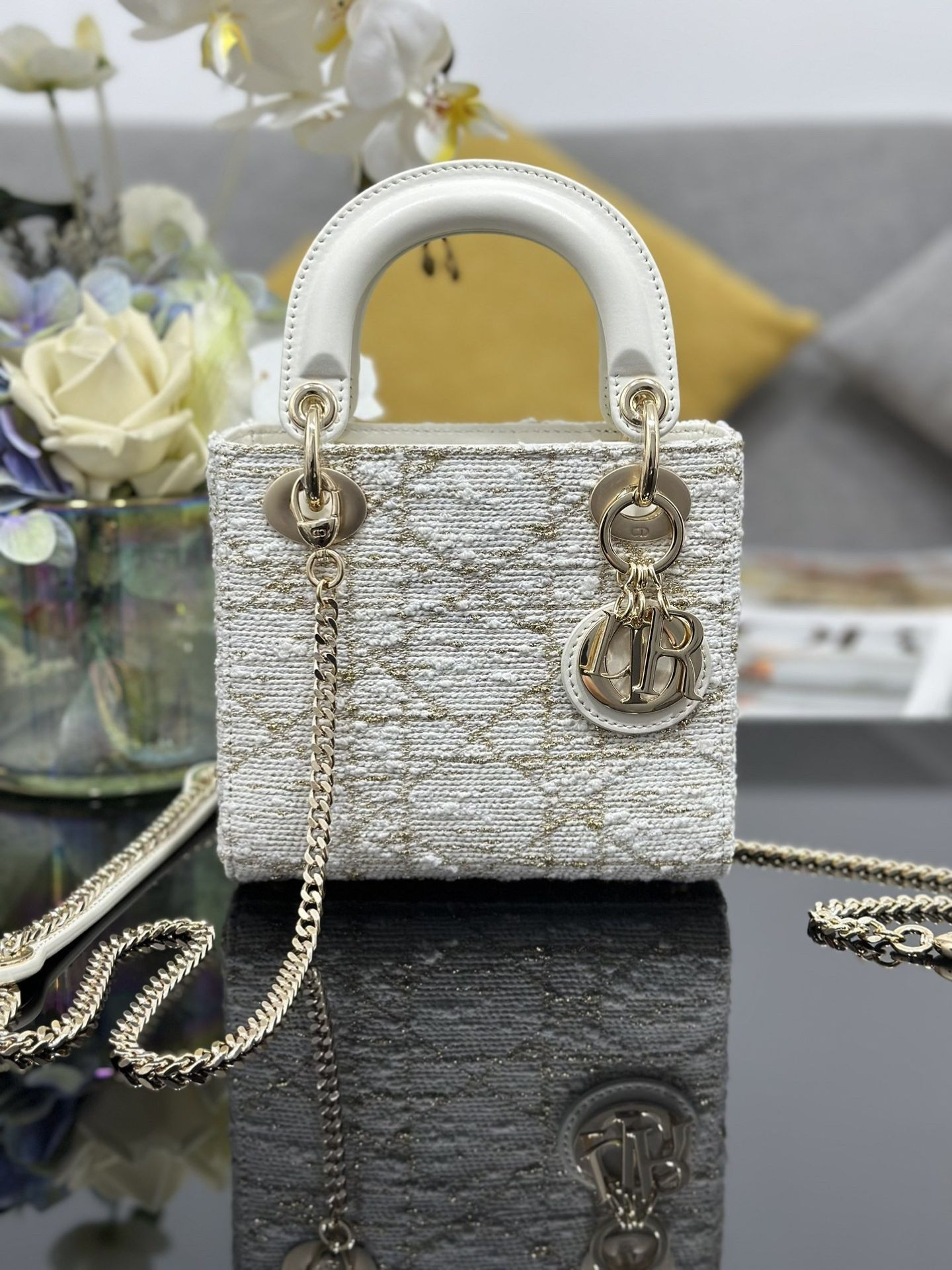 MINI LADY D*0r BAG 17x15x7cm