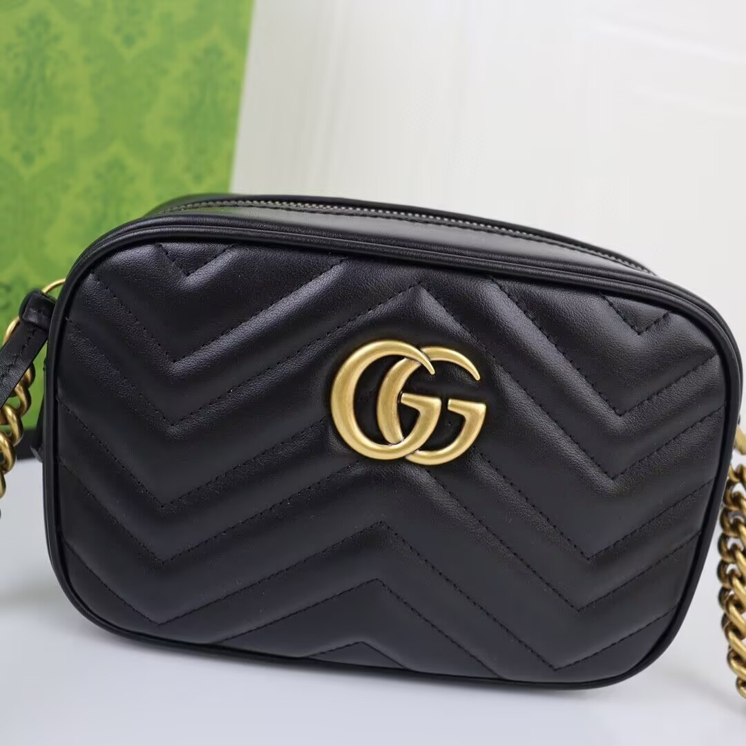 G*u*i GG Marmont mini shoulder bag 18x12x3cm