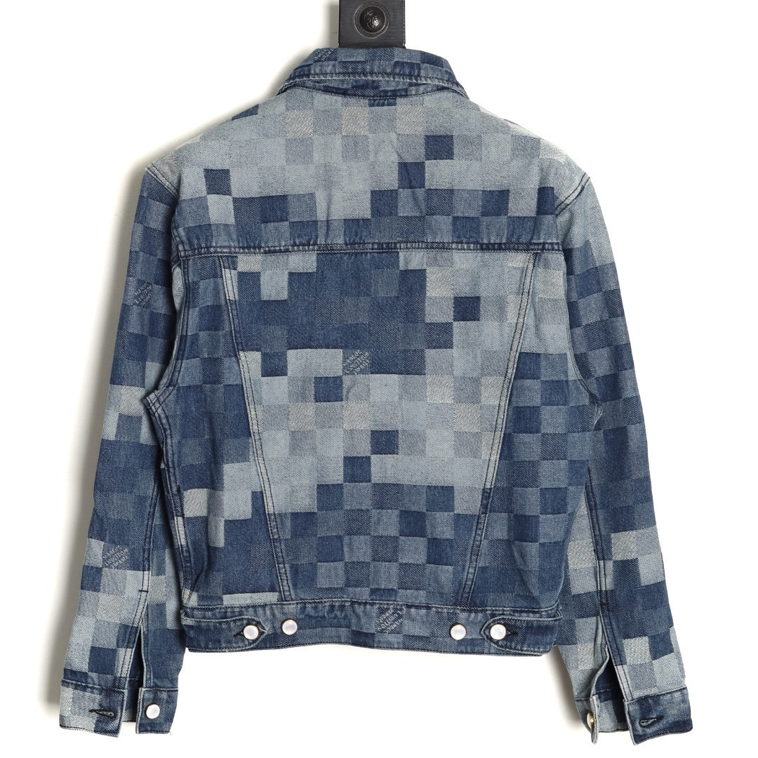 L0*is V*t0n LV 25FW Denim Jacket Suit