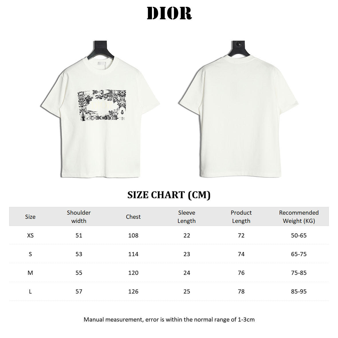 D*0r 25SS Short-sleeved T-shirt