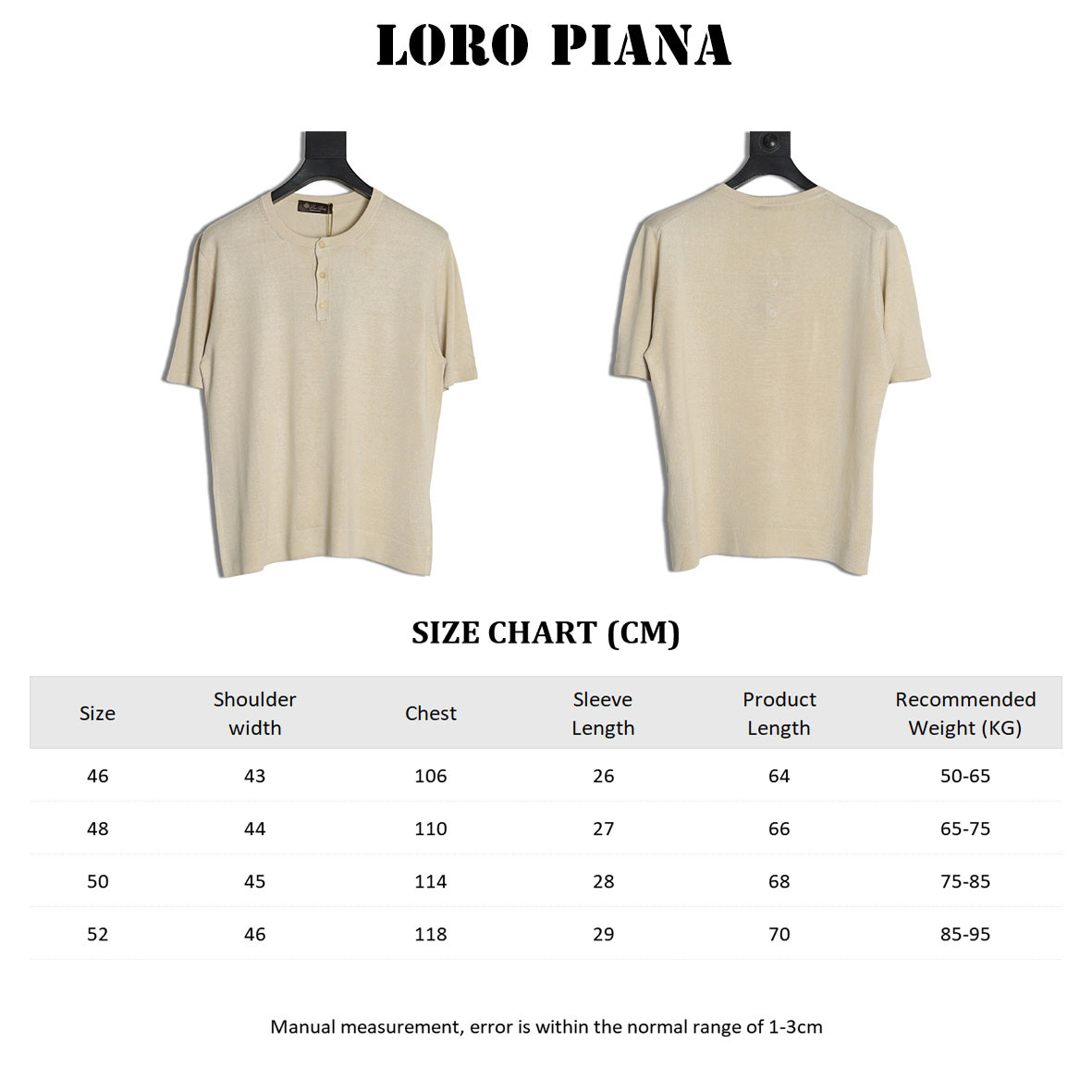 L**o p*ana LP 25SS Short-sleeved T-shirt
