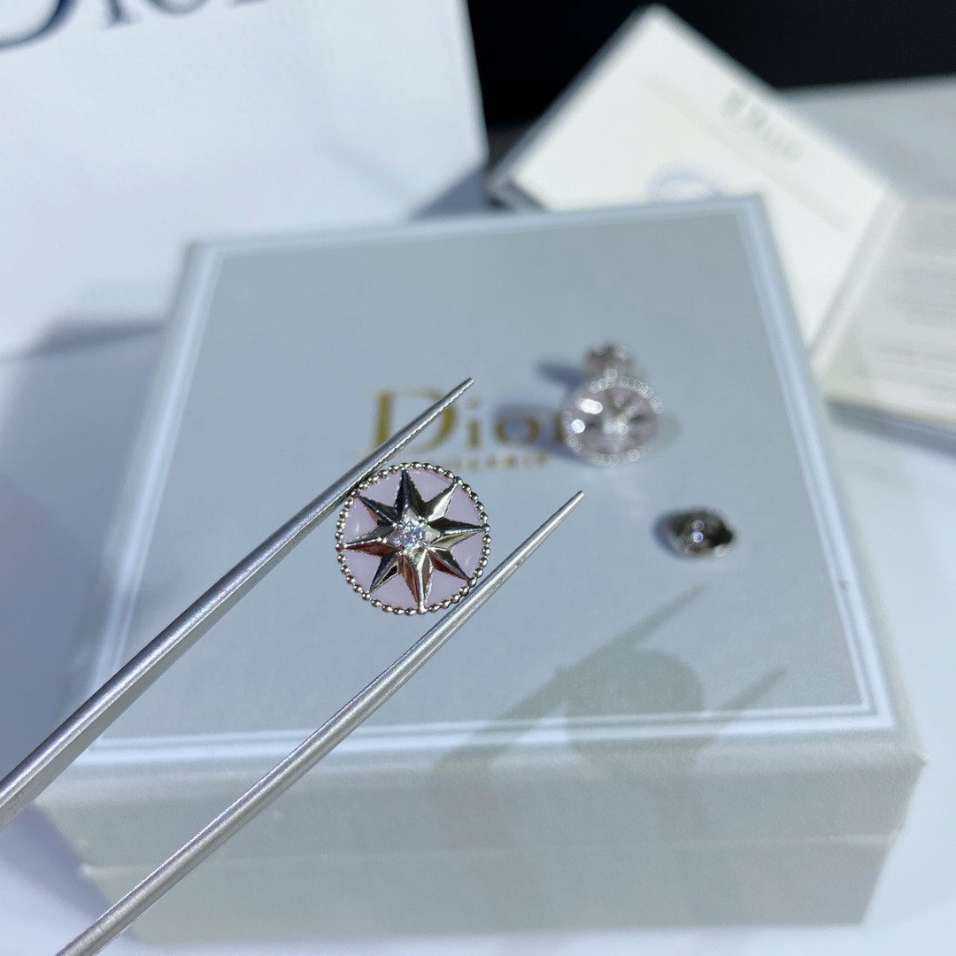 D*0r compass Stud Earrings