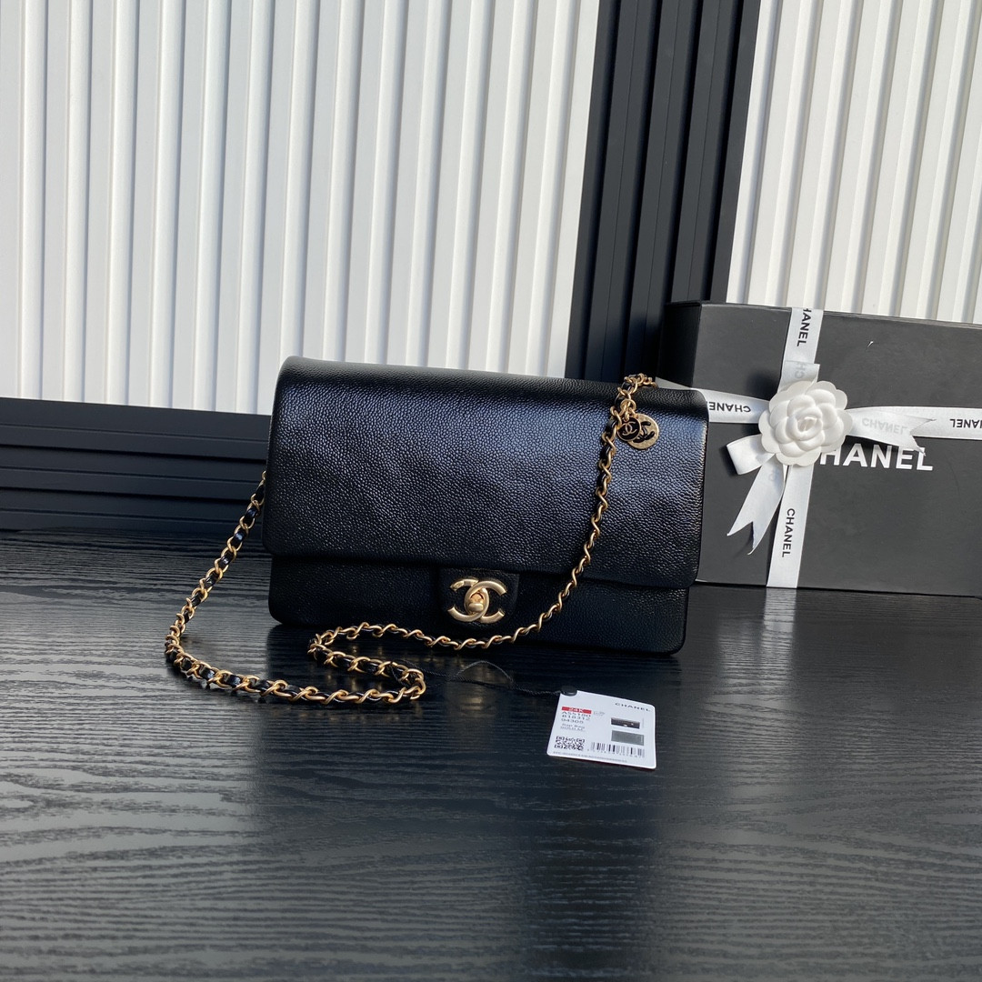 Ch*el SMALL FLAP BAG 17×26×8cm