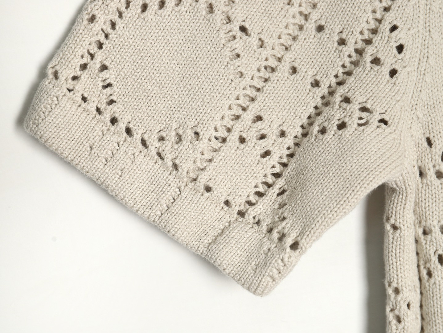 D*0r 24ss knitting Short-sleeved