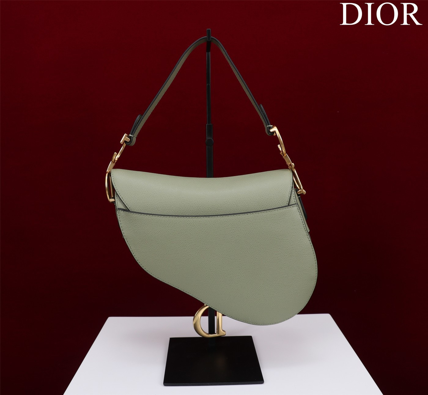 D*0r Saddle Bag Grained Calfskin 25.5x20x6.5cm