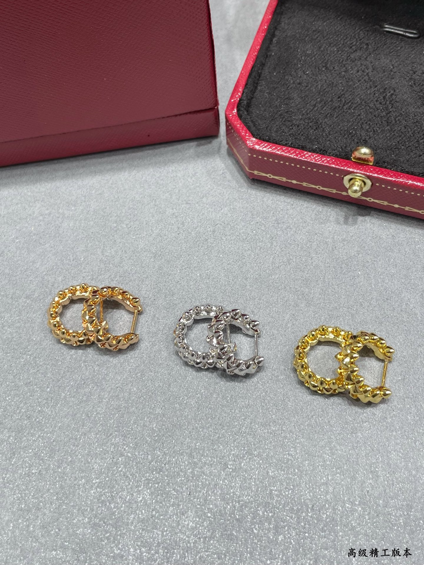 Ca*t*er Mini Bullet Earrings