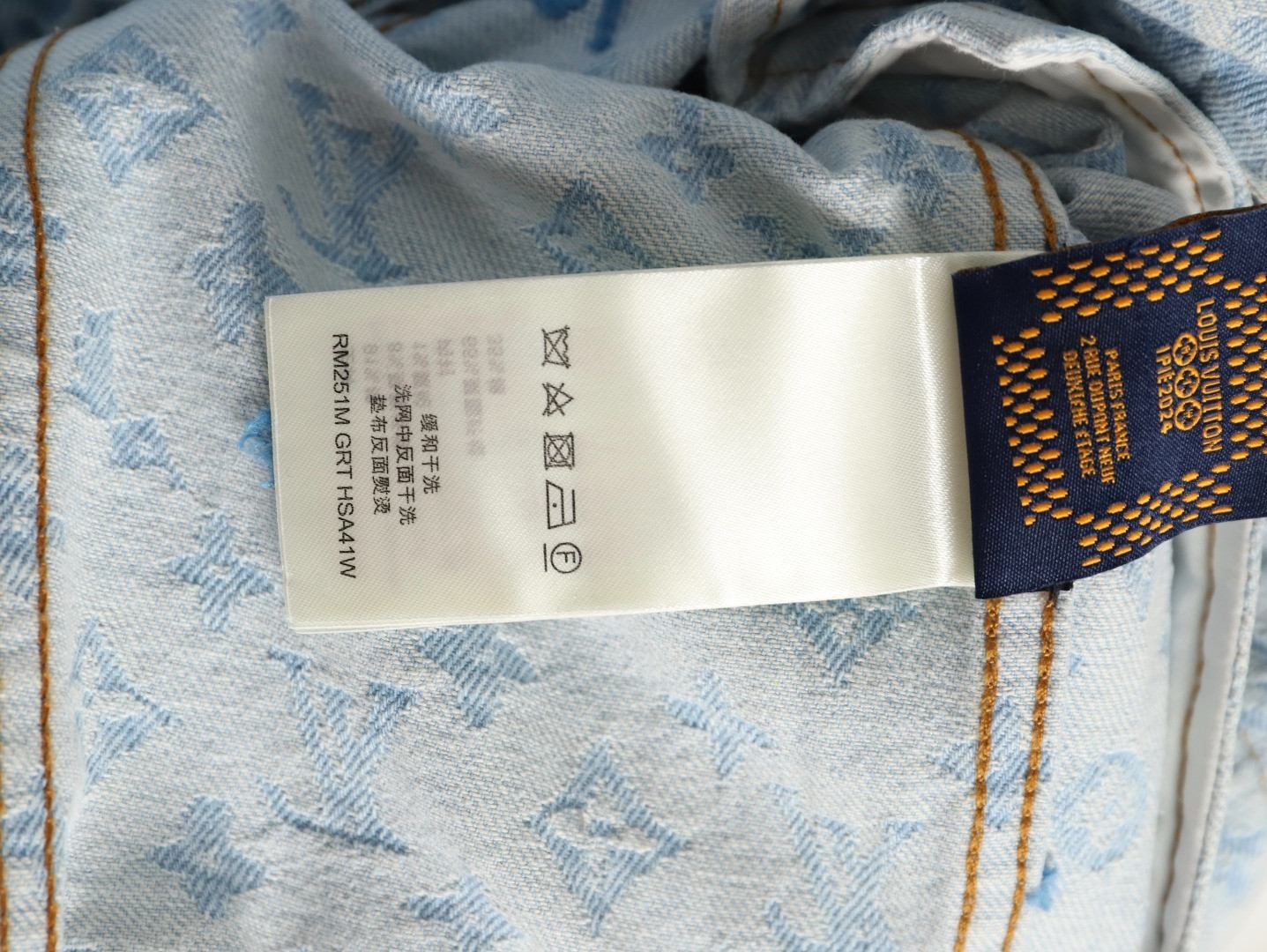 L0*is V*t0n LV 24ss Tyler Denim Coats Suit