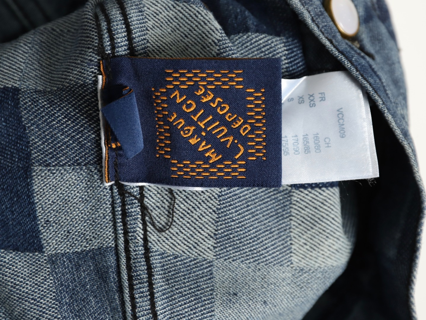 L0*is V*t0n LV 25FW Denim Jacket Suit