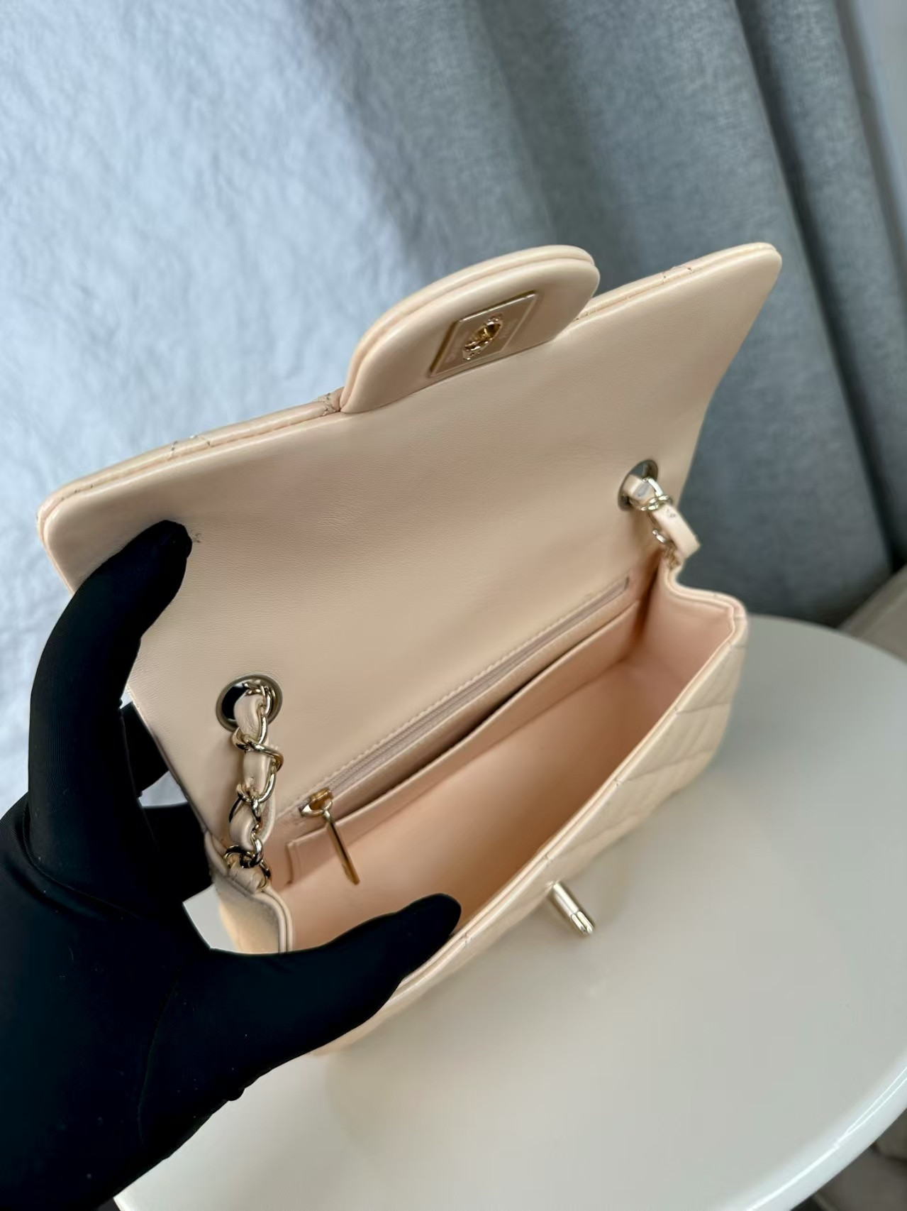 Ch*el Mini Flap Bag 20x12x6cm