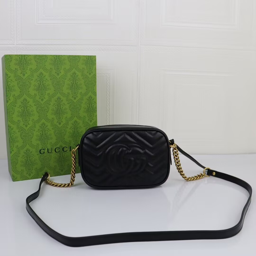 G*u*i GG Marmont mini shoulder bag 18x12x3cm