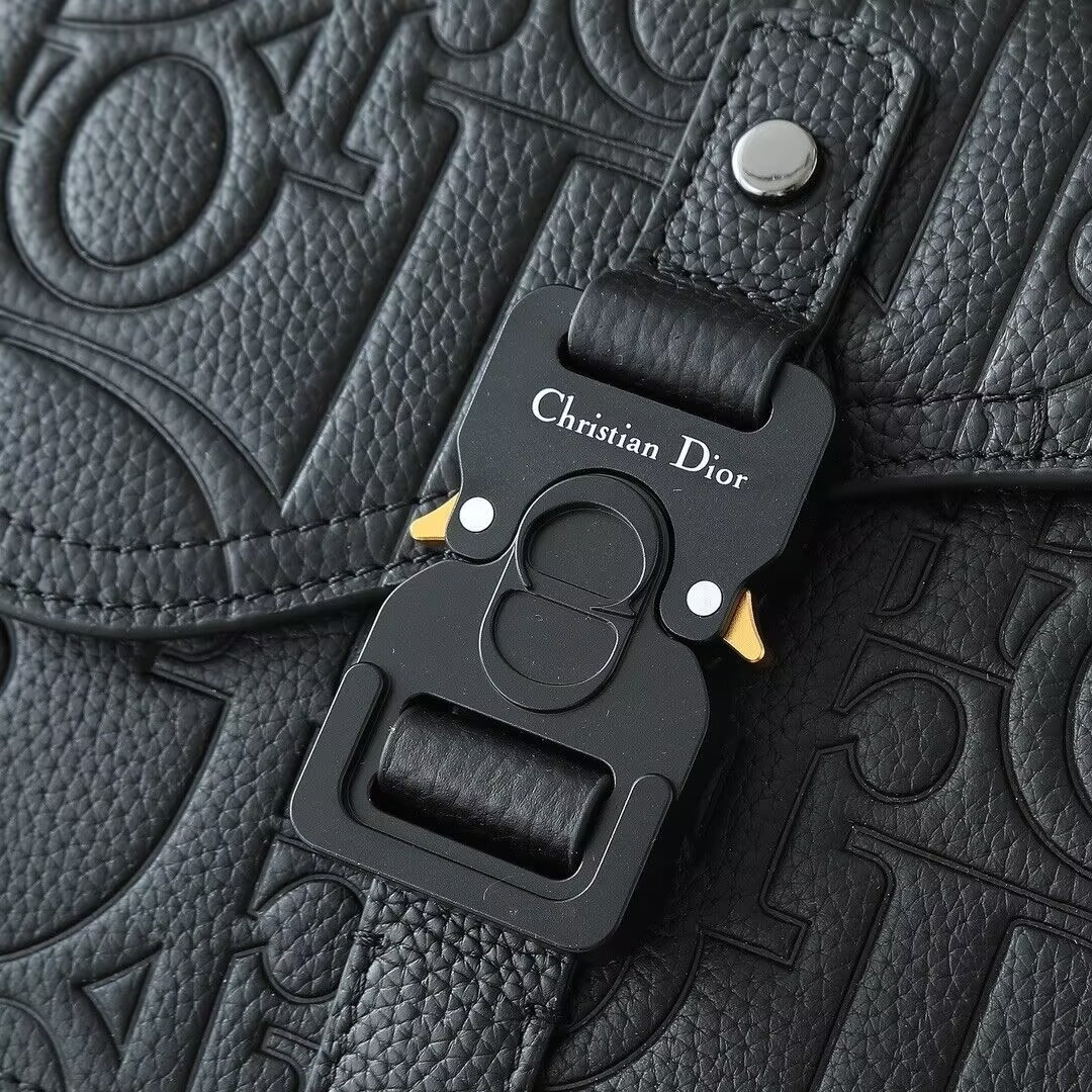 D*0r Small Saddle Messenger Bag With Flap 23x18x6cm