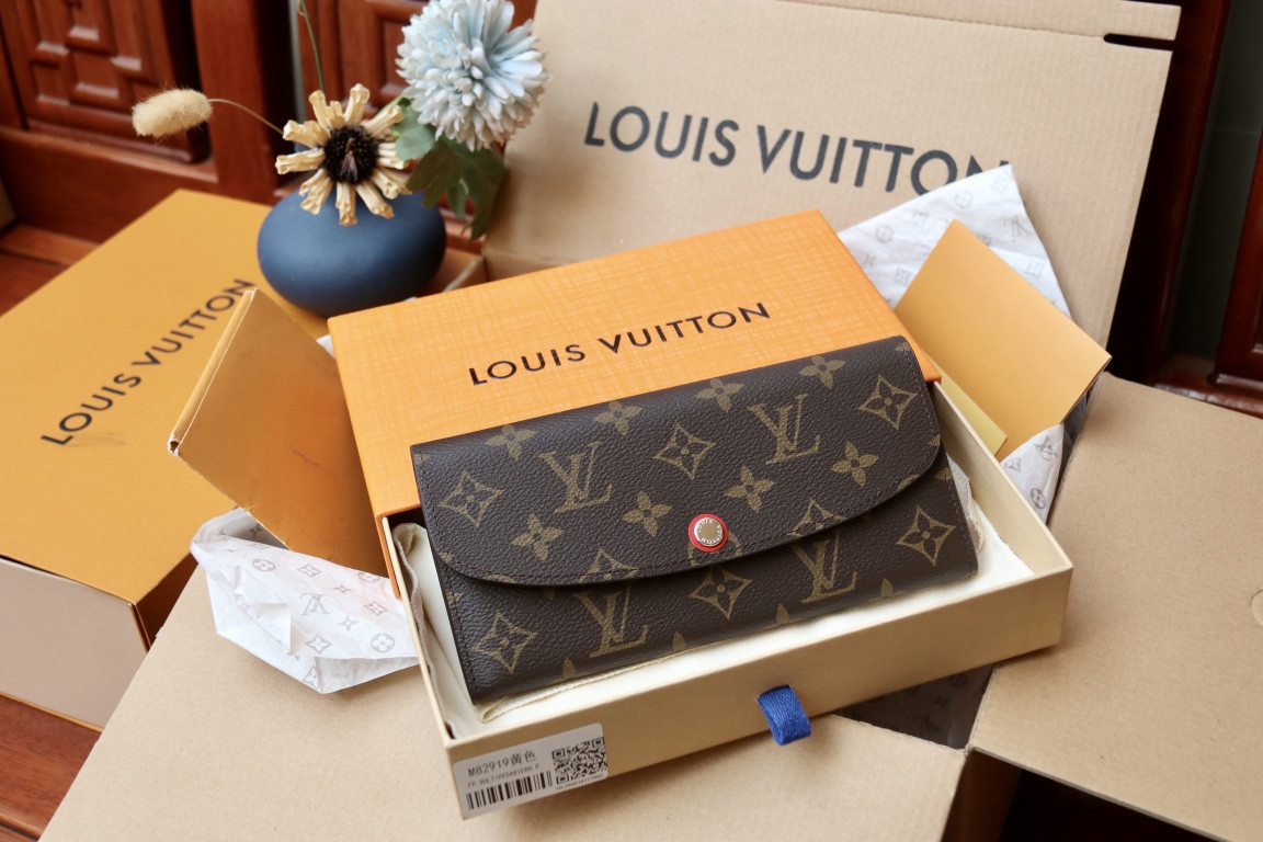 LV EMILIE Wallet M82919 19 x 10 x 2 cm