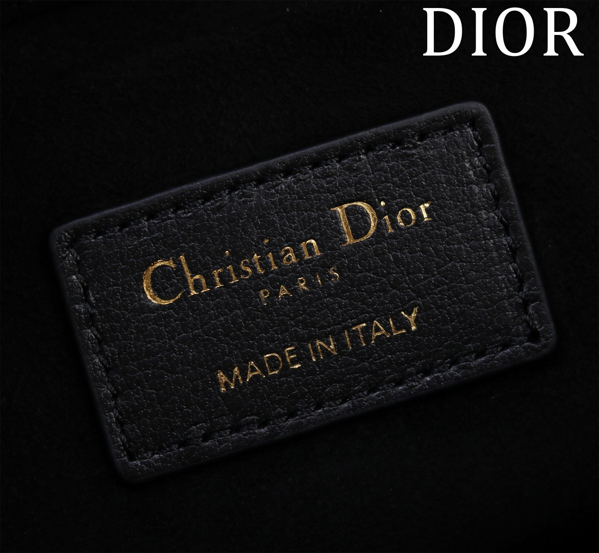 D*0r Medium Lady D-Joy Bag Latte Graphic Cannage 26 x 13.5 x 5 cm