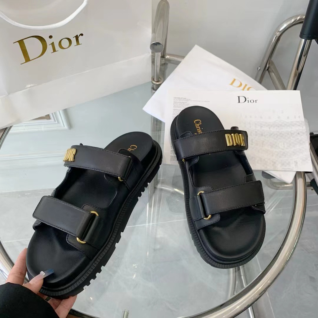 D*0r D*0rACT SANDAL Black