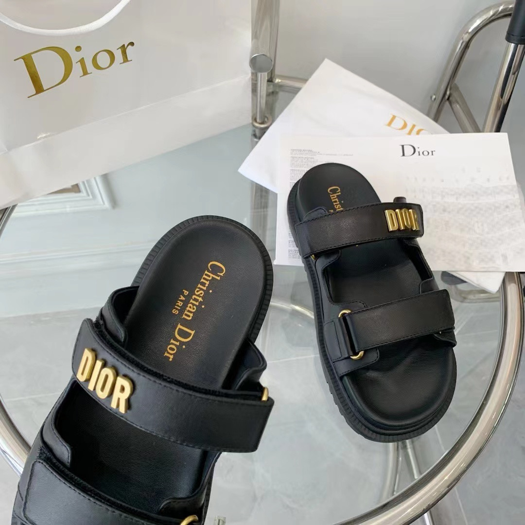 D*0r D*0rACT SANDAL Black