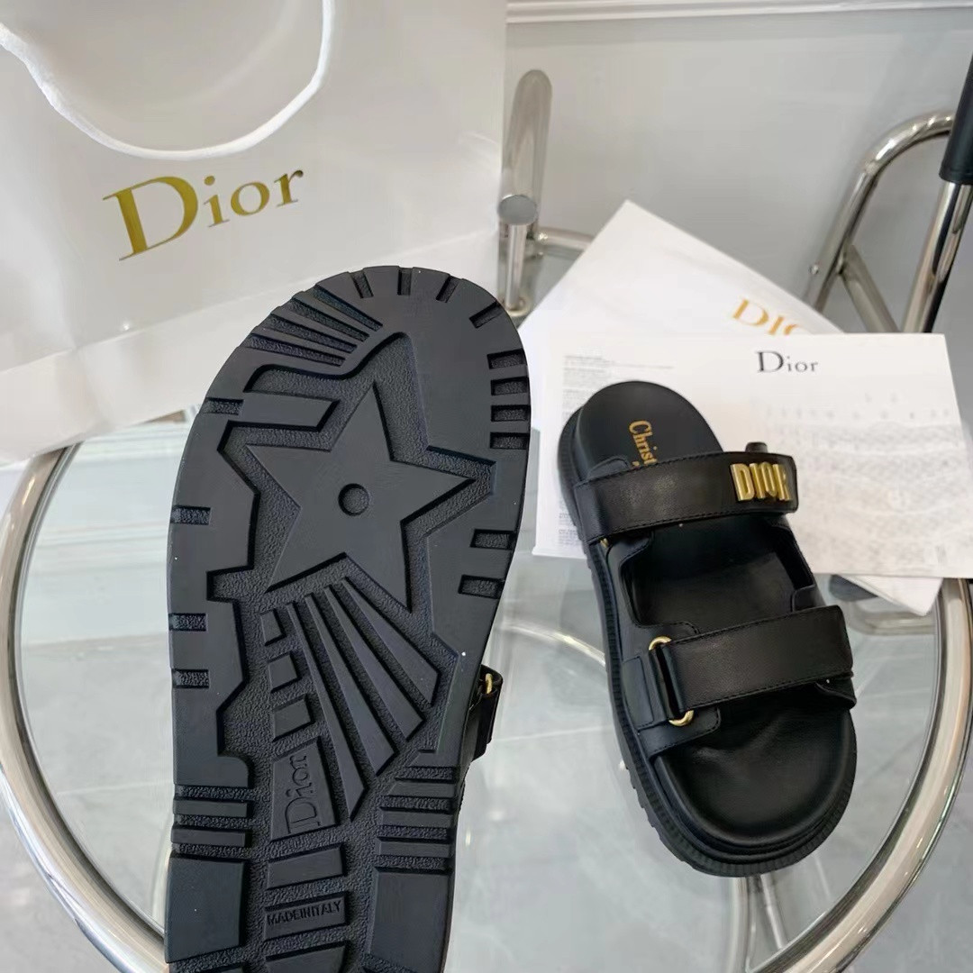 D*0r D*0rACT SANDAL Black