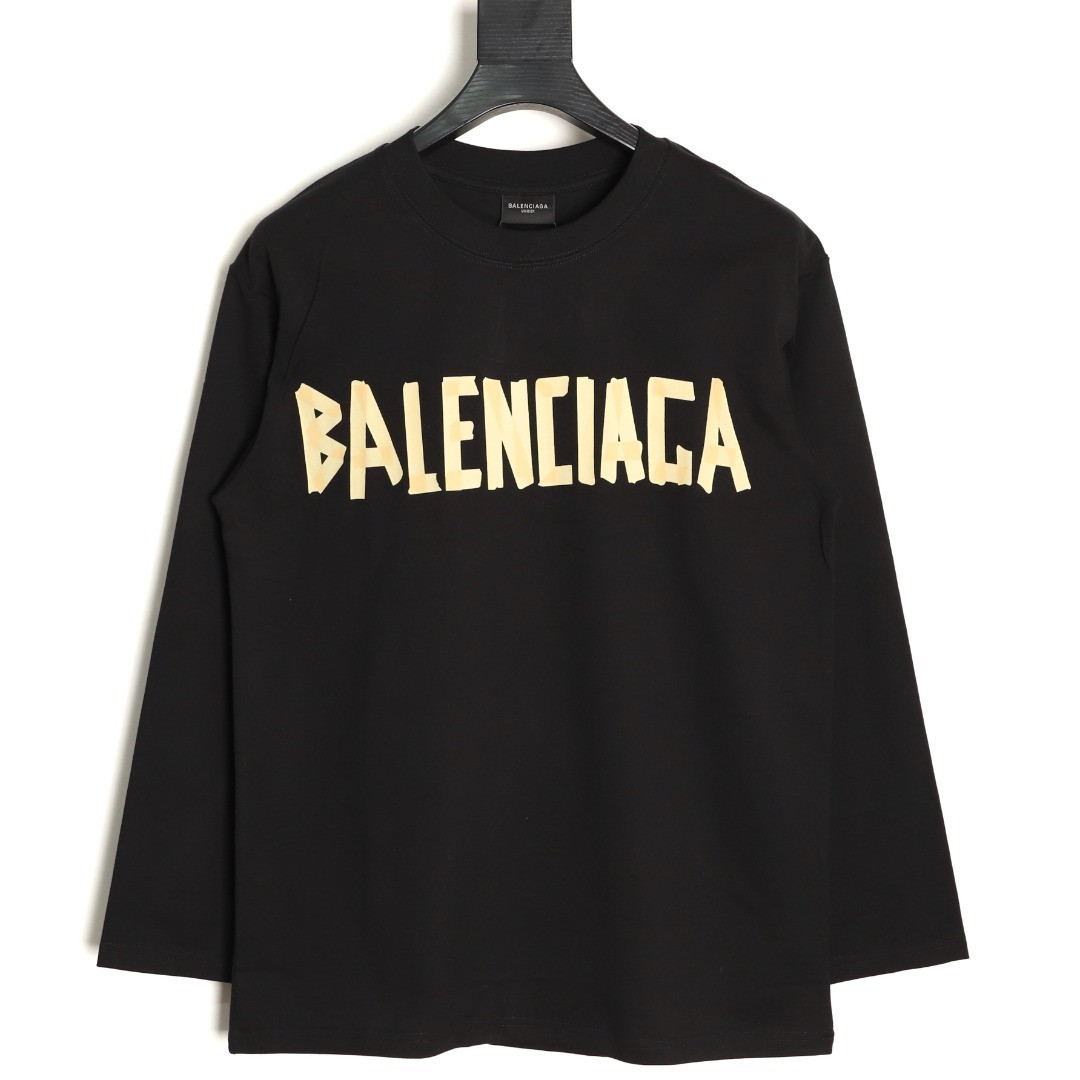 Ba*len*cia*ga Long-sleeved T-shirt