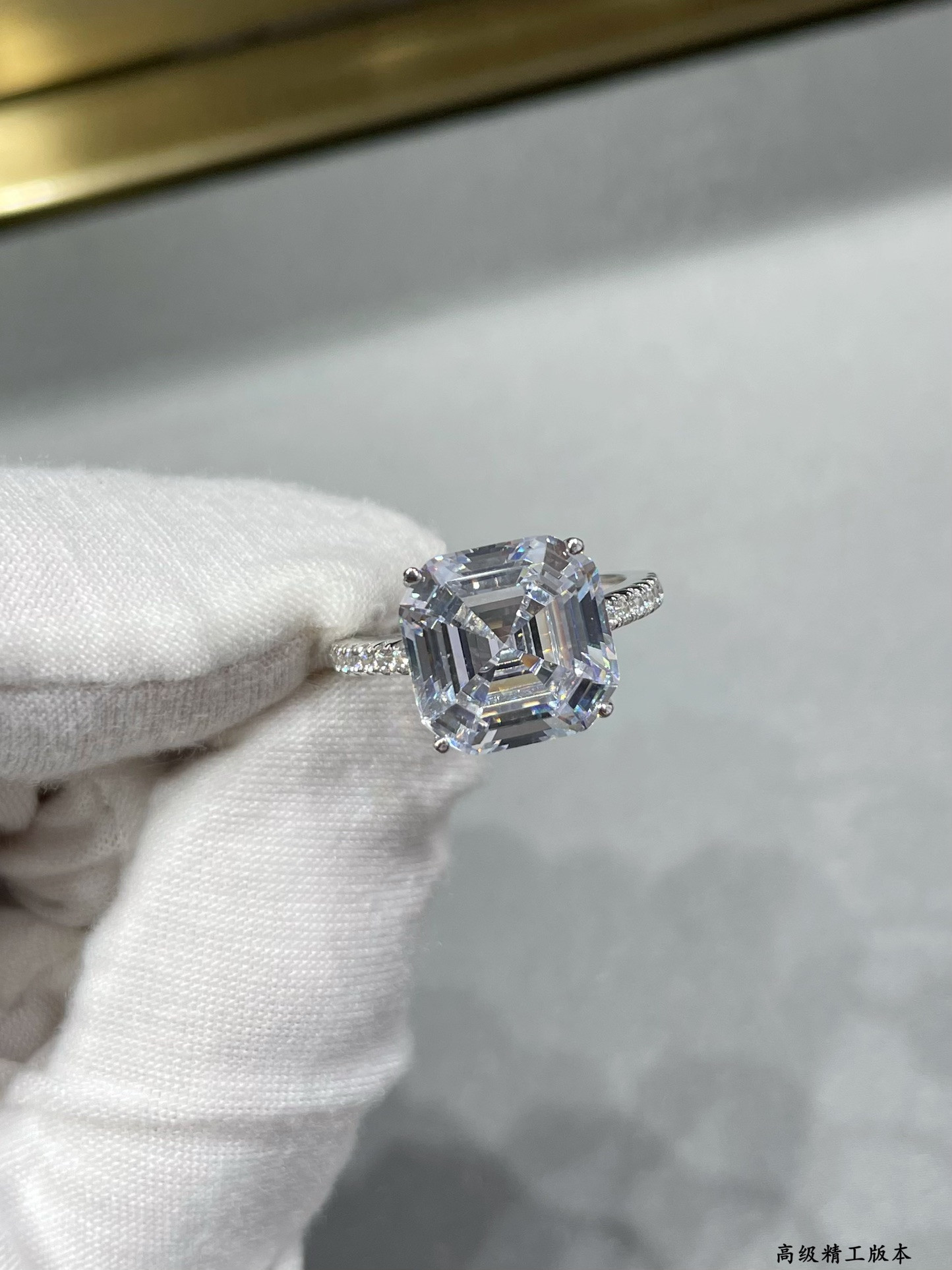 T*f*ny & Co. Solitaire Diamond Ring Ag925