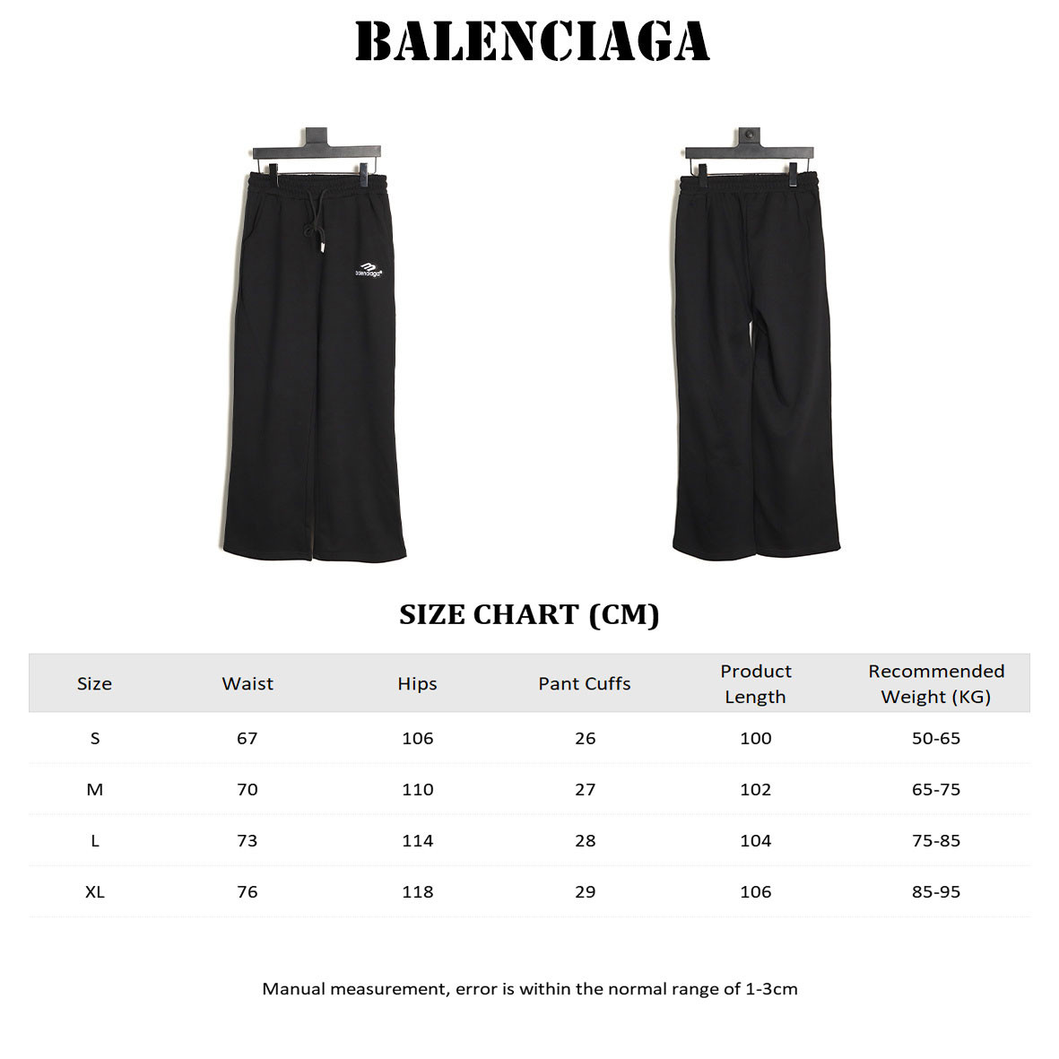 Ba*len*cia*ga 25FW Pants