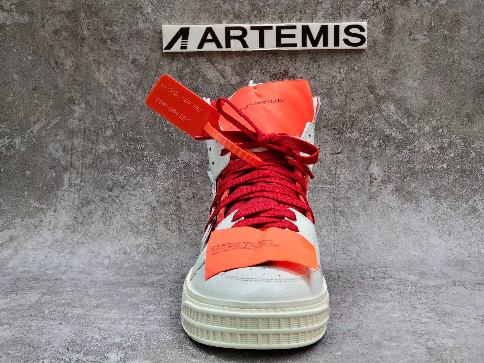 OFF-WHITE Off-Court 3.0 High Red White