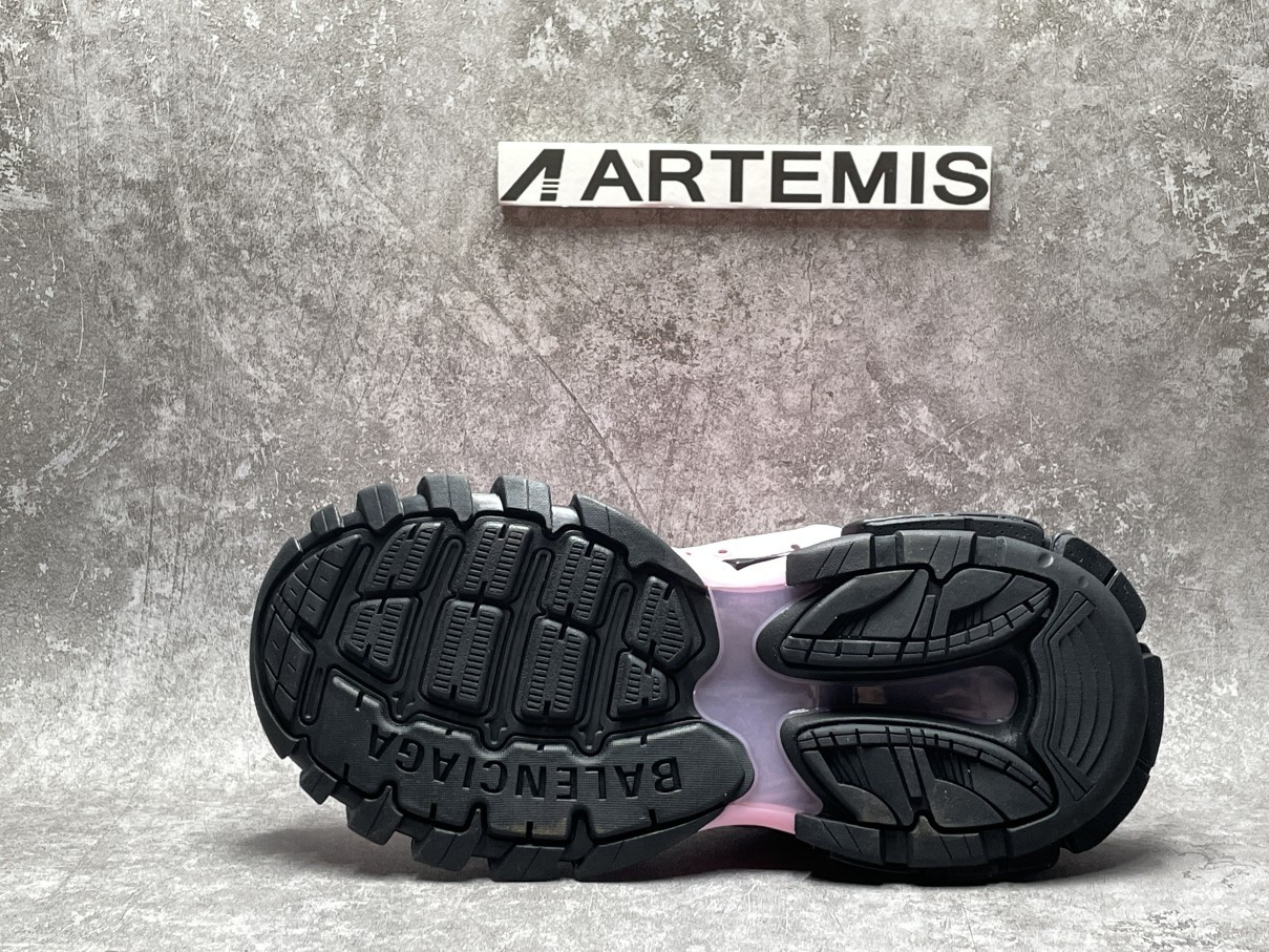 Balenciga Track 3 Pink Black