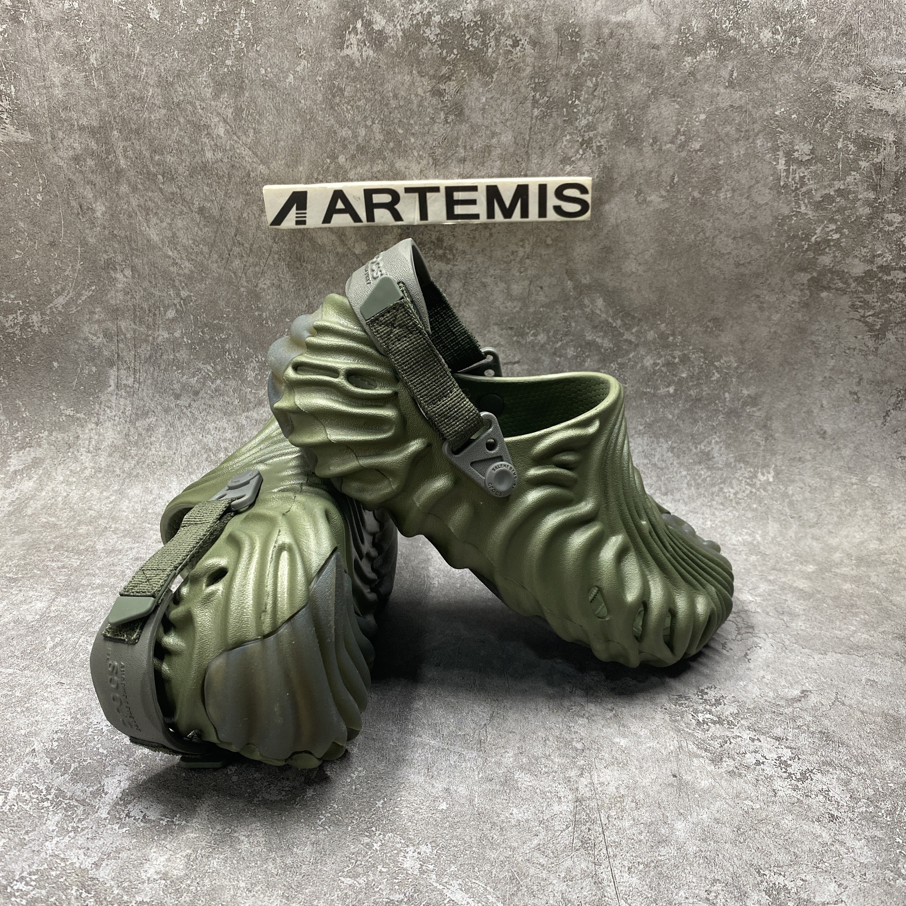 Cr*0*s Pollex Clog by Salehe Bembury Cucumber