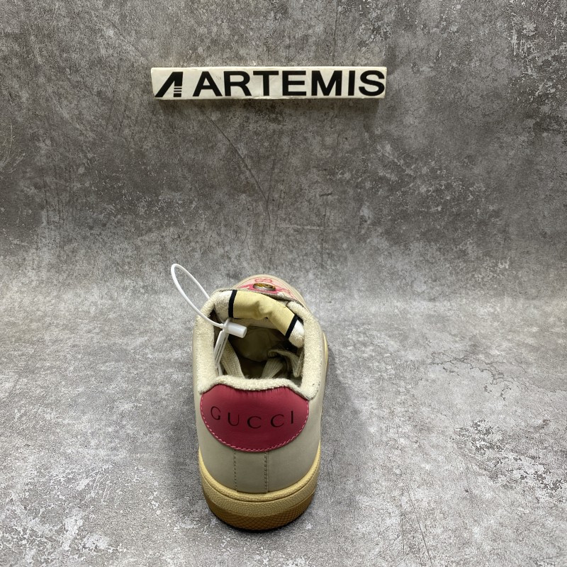 GC Screener Leather Sneaker Blue Red