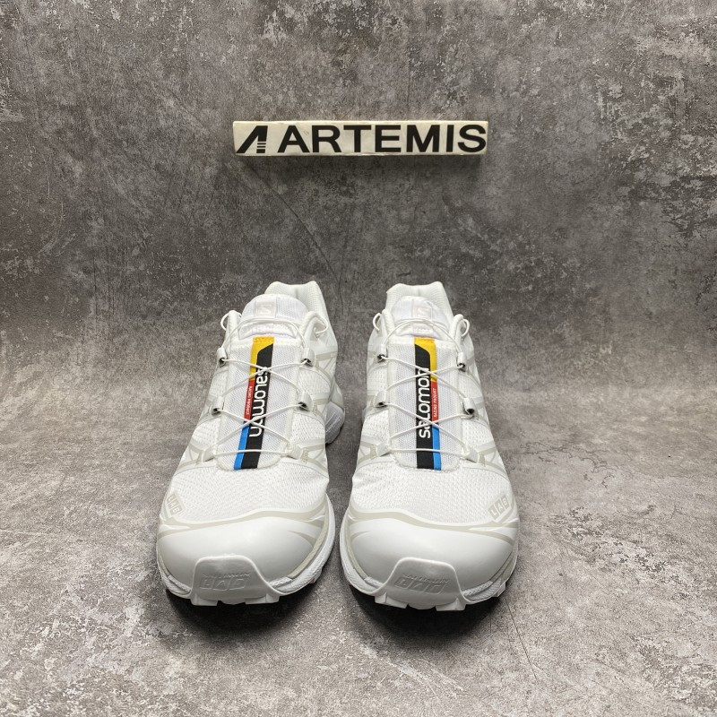 Salomon White XT-6 Sneakers