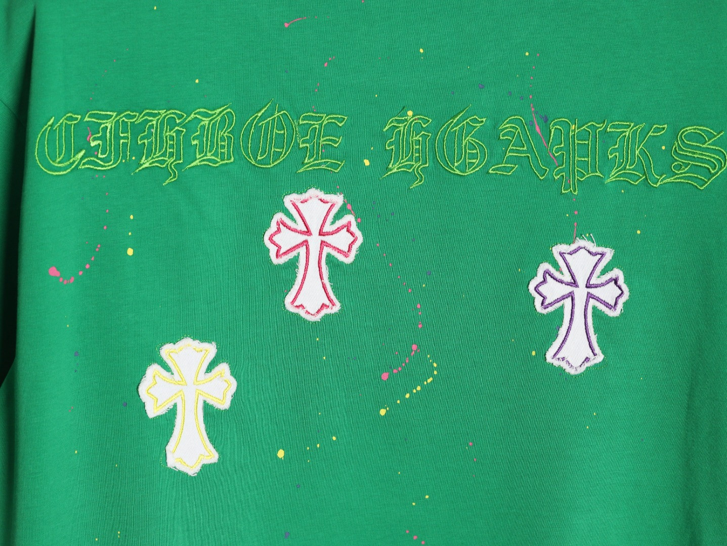 Ch**me He**ts 25SS Short-sleeved T-shirt