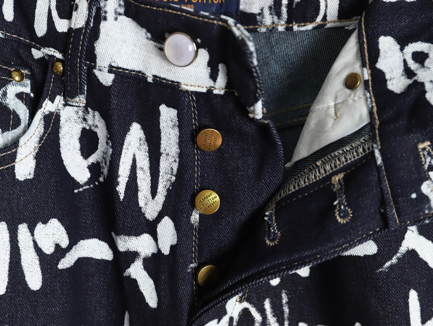 L0*is V*t0n X Nigo LV Jeans