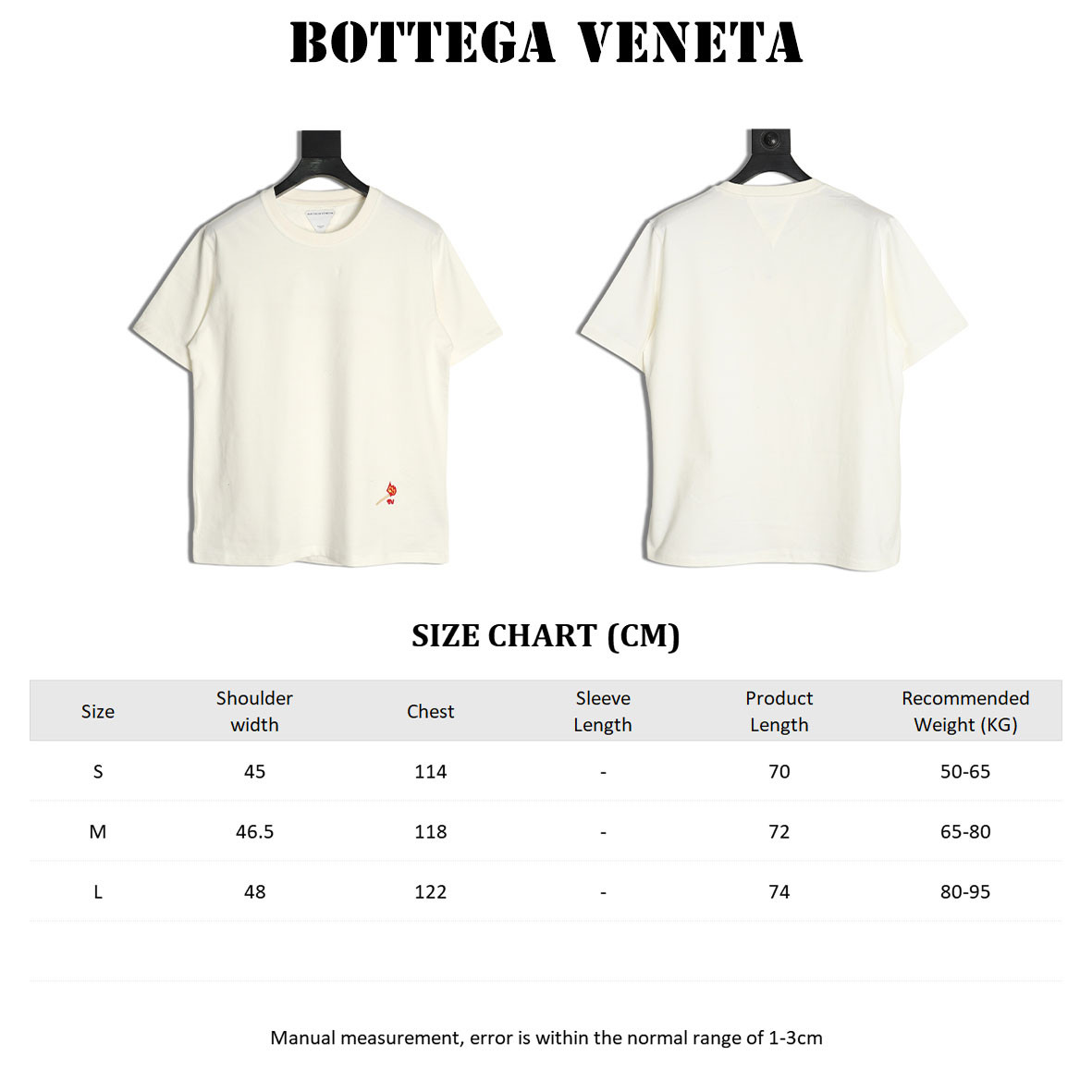 Bo*te*ga Ve*ne*ta BV 25SS Short-sleeved T-shirt