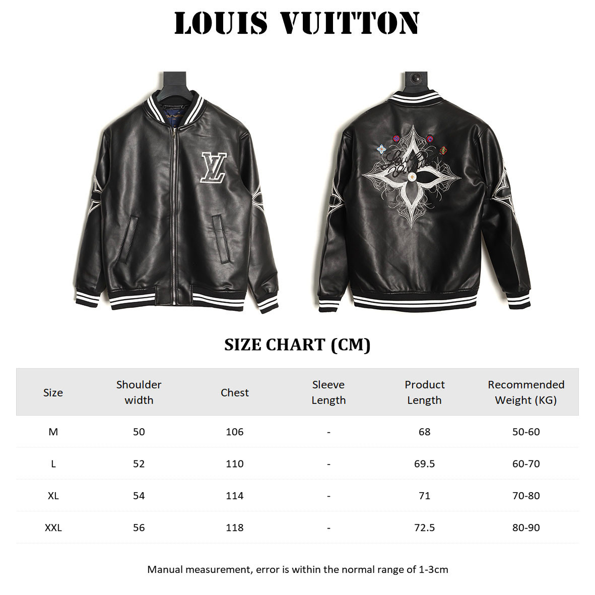 L0*is V*t0n LV 25SS Leather Jacket