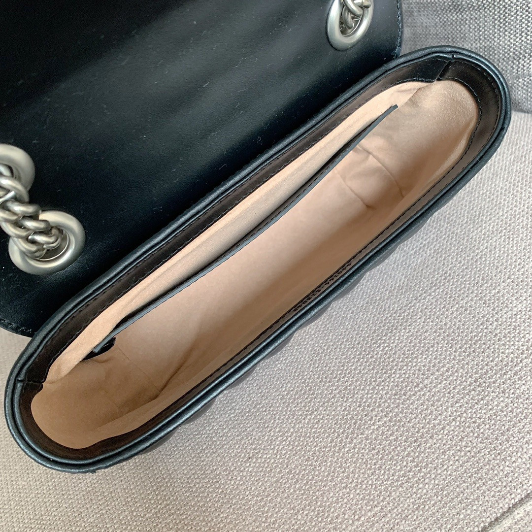 G*u*i GG Marmont mini shoulder bag 22cm