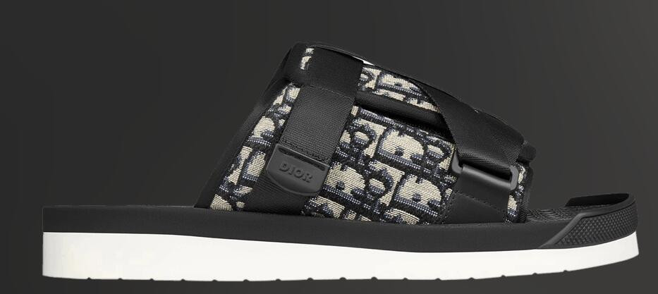 D*0r Sandal Black White