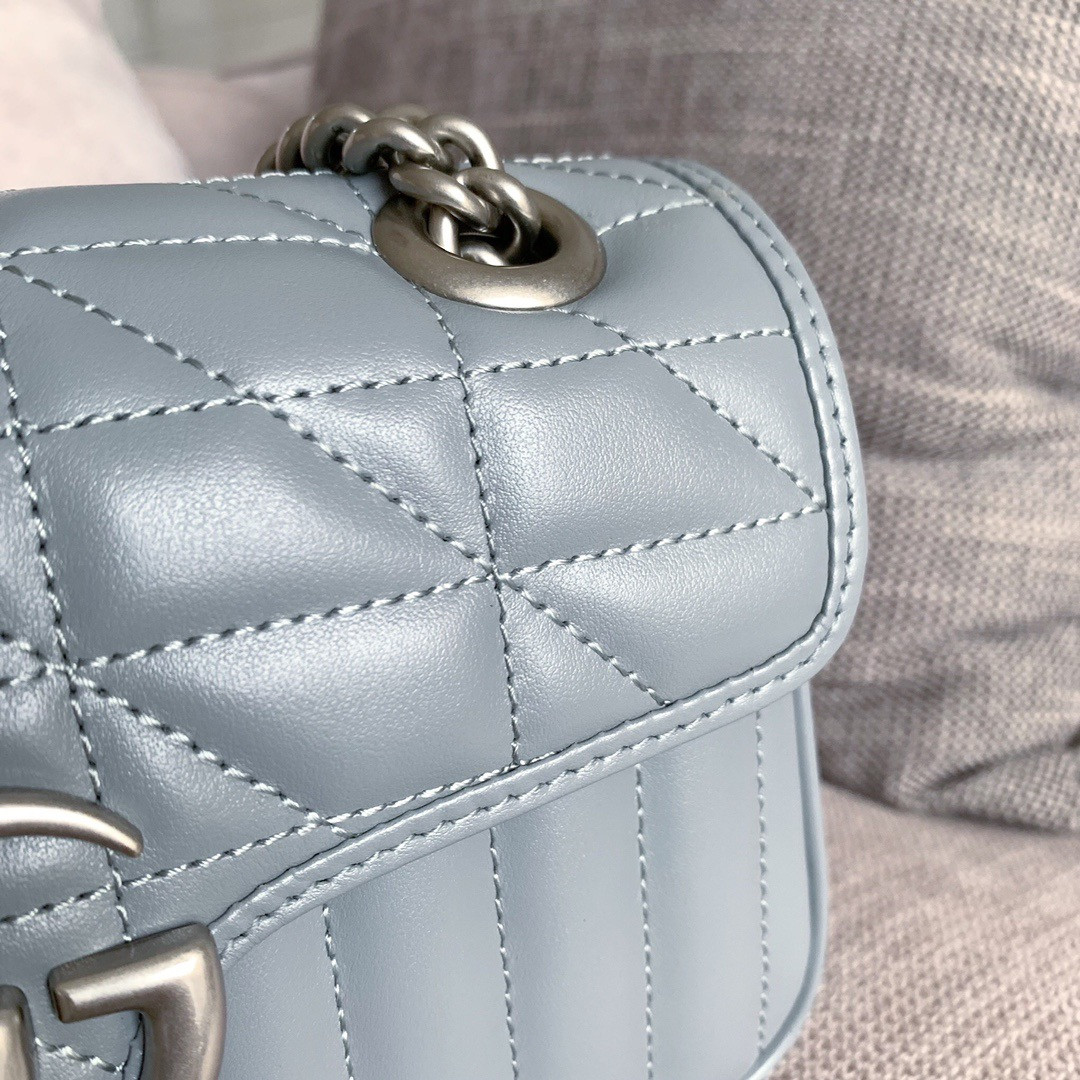 G*u*i GG Marmont mini shoulder bag 22cm