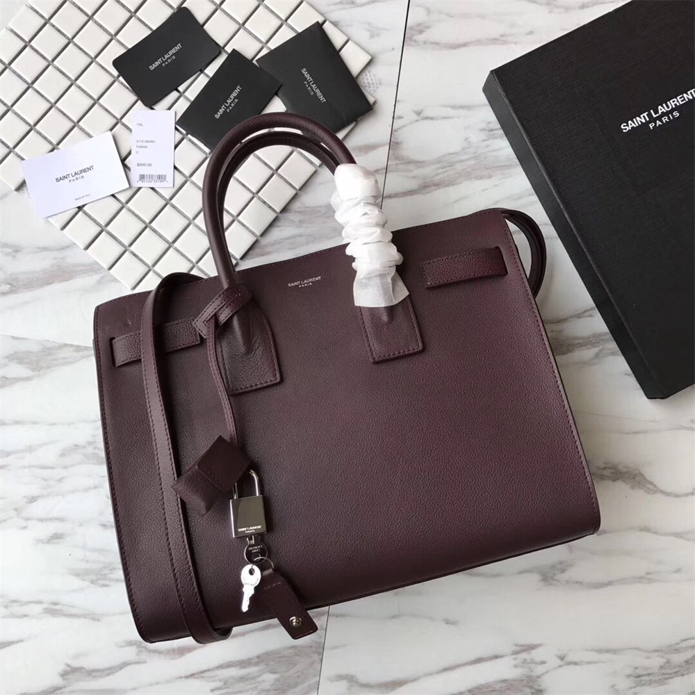 Y*L SAC DE JOUR SMALL IN GRAINED LEATHER