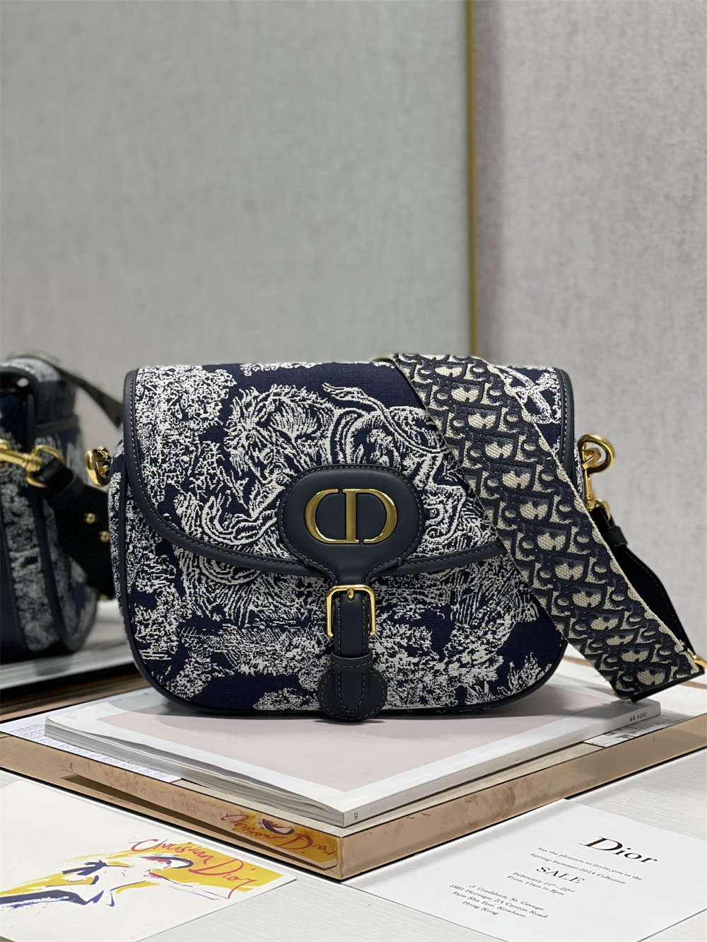 LARGE D*0r BOBBY BAG Oblique