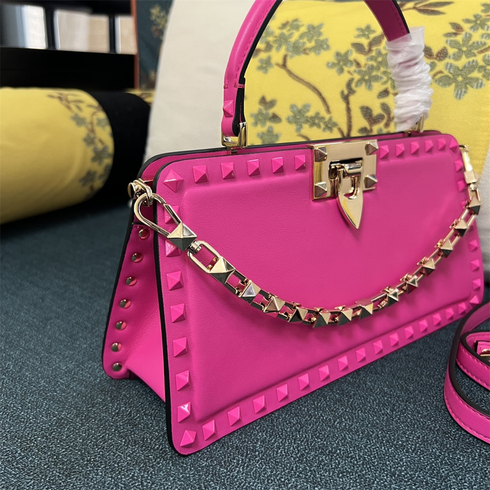 va*t*no GARAVANI ROCKSTUD23 smooth calfskin handbag