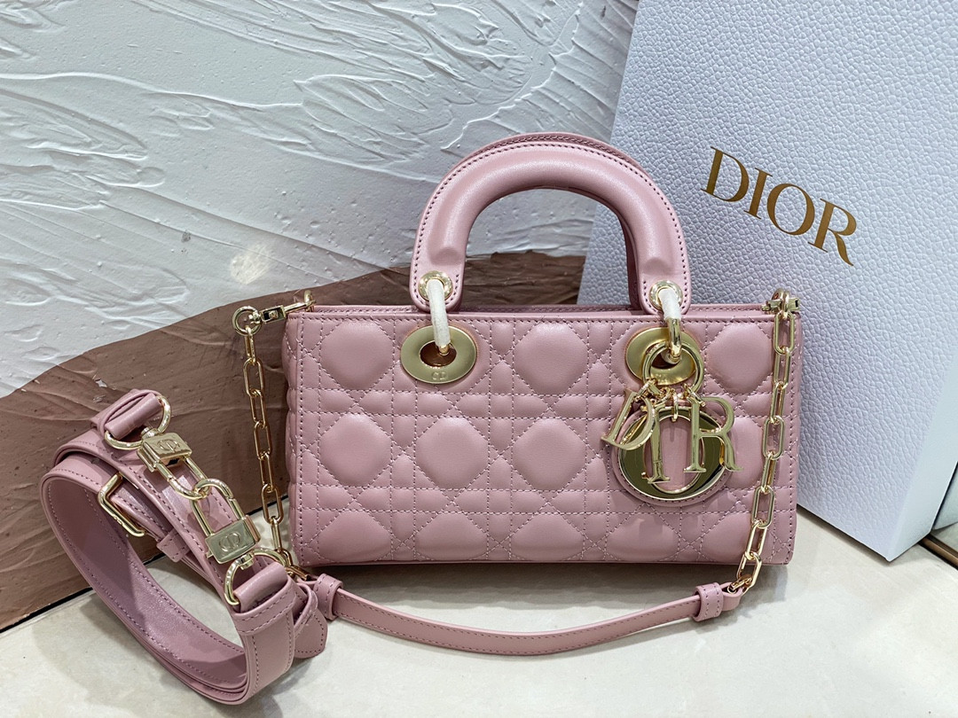 D*0r SMALL LADY D-JOY BAG Pink