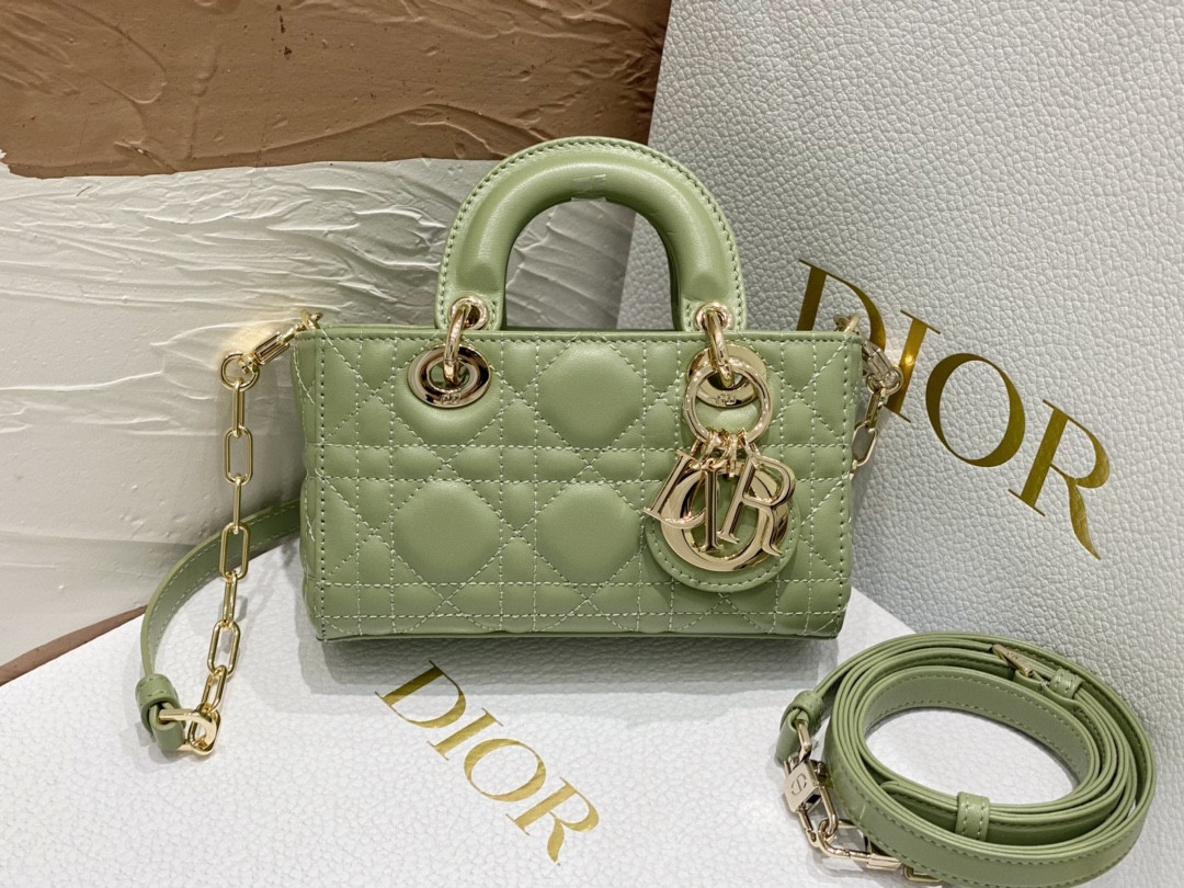 D*0r MINI LADY D-JOY BAG GREEN