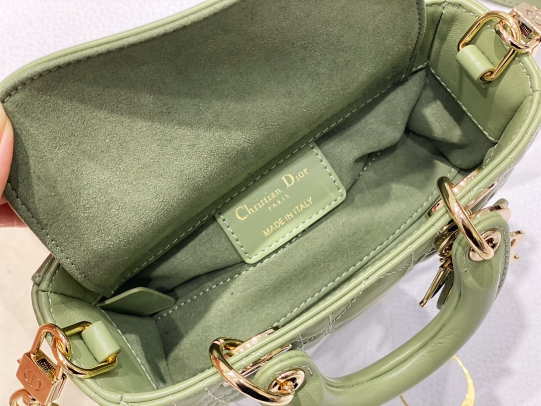 D*0r MINI LADY D-JOY BAG GREEN