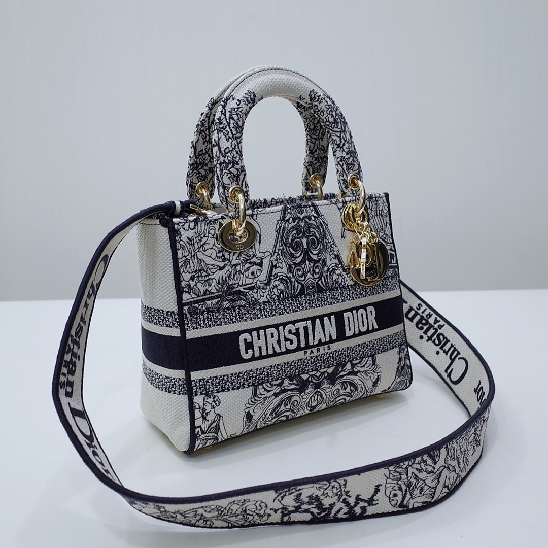 MEDIUM D*0r LADY D-LITE BAG 24 x 20 x 11 cm